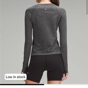 lululemon Women's Gray Long Sleeve size 4